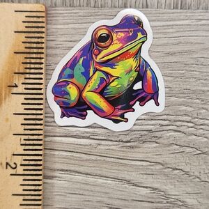 10/$10 Stickers Psychedelic Frogs Frog Sticker